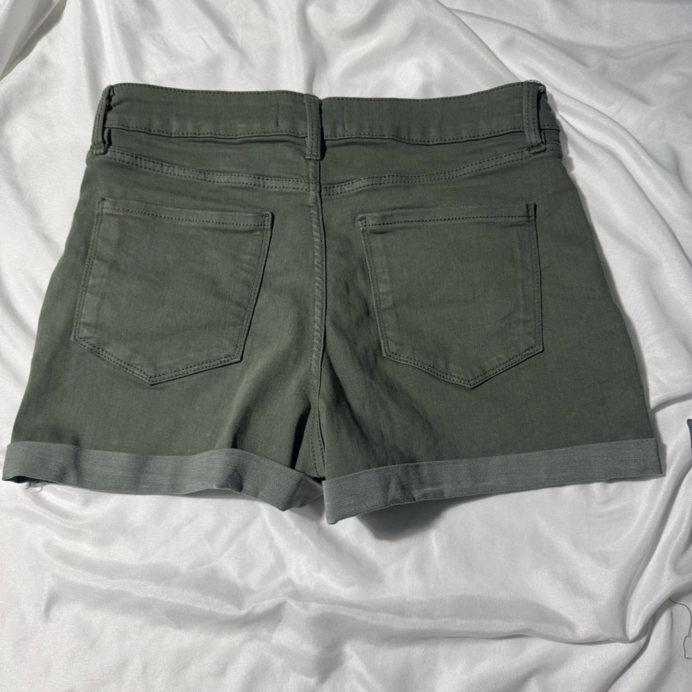 Bootlegger Brody Jeans Shorts -2 Pairs (1 NWT) High Waisted Cuffed Size 29 - Picture 7 of 12